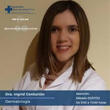 Te presentamos a la Dra. Ingrid Centurión, una profesional altamente  capacitada para cambiar tus hábitos y guiarte de forma personalizada en el  cuidado de tu piel… Marca tu consulta: Tel: (061) 574.546 #