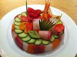 Morimoto Sushi Birthday Cake Seria Un Lindo Topping Para Un Pastel De Sandwich No Party Snack Food Japanese Food Sushi Food