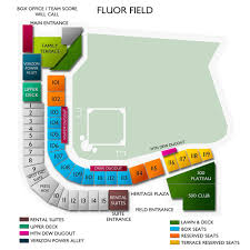 Fluor Field 2019 Seating Chart
