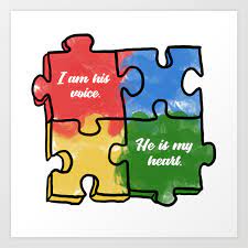 Asperger syndrome (as), also known as asperger's, is a neurodevelopmental disorder characterized by significant difficulties in social interaction and nonverbal communication. Autism Child Love Puzzle Asperger Syndrome Gift Art Print By Pubeast Society6