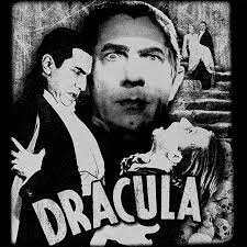 An actual photo GIF of this printed graphic in daylight vs the glow in the  dark. I will begin printing the first round of Dracula Glow Aqua tee orders  tomorrow. Normal white in the day, and a blazing, ...