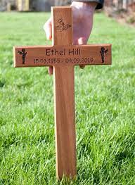The hammered and veterans vase. Wooden Memorial Crosses The Sign Maker