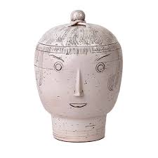 Check out our ivory off white vase selection for the very best in unique or custom, handmade pieces from our shops. Anthropomorphic Off White Vase With Lid By Aldo Londi Bitossi Ceramiche Artemest