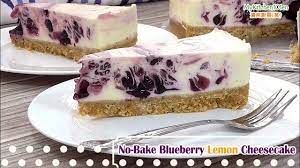 Cheesecake, resepi meatball cheese, resepi cheese kek mudah, resepi cheese cake pandan, resepi cheese kek mudah gebu, resepi cheesekut oreo simple dan sedap dunia dapur kama: No Bake Blueberry Lemon Cheesecake Mykitchen101en Youtube
