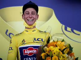 Mathieu van der poel looked exhausted when he crossed 1 minute, 40 seconds behind. Mathieu Van Der Poel Dedicates Stage Win To Grandad After Taking Yellow Jersey The Independent