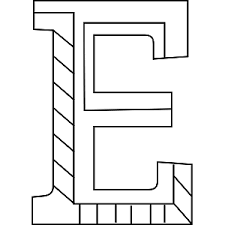 There is a wide choice of pictures for them in a special. Uppercase E Coloring Page