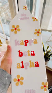 PADDLE STICKERS Customizable for Sorority Big Little Reveal | Sorority  Paddle | Big Little Gift | Easy DIY