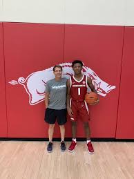 @chelsea_dungee you got a shout out from the announcers during the men's basketball game!. Q A W Kennedy Chandler And His Father Kylan Chandler Following Arkansas Visit Last Saturday Knwa Fox24
