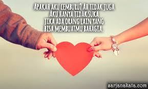 Teman te·man kata nomina (kata benda) 1) kawan; Kata Kata Cemburu Paling Sedih Buat Pacar Mantan Dan Gebetan Sarjana Kata