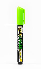Marvy 470 Tebesir Markor Kalem Fosforlu Yesil Fosforlu Kaleler Yesil