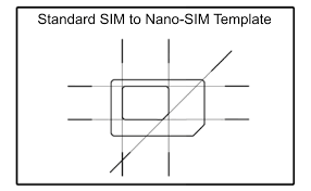on any older iphone the sim card tray is on the top of the phone. Scio Sphere Diy Nano Sim To Regular Size Sim Adapter