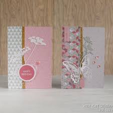 When you cut paper there will be a white core showing and just by darkening this edge with ink you can make your project look better. Using Dies For Card Making Free Paper Download Sizzix Blog