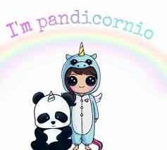 Unicorno O Pandacorno Unicorn Pandacorn Kawaii Cute Carta Da Parati Con Animali Disegni Kawaii Sfondi Carini