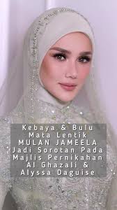 Mulan Jameela Memukau di Pernikahan Al Ghazali