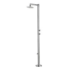 White recessed shower light fixture by globe electric. Pool Outdoor Shower Ve1150l Ama Luxury Shower Stainless Steel Home