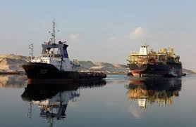 The ship started moving wednesday after being refloated and moved to the side of the in this photo released by the suez canal authority, a boat navigates in front of a. Watch Suez Canal Conduct One Of Its Toughest Transits Offshore Energy