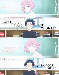 When the whole world is silent, even one voice becomes powerful. Sad Anime Quotes Silent Voice Novocom Top