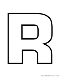 Radius, rectum, retina, ribs, red blood cells, rotator cuff, ribcage, rectus abdominis, rhomboids, and rectus femoris are all body parts that start with the letter r. two major body systems, reproductive and respiratory systems, also star. Printable Letter R Outline Print Bubble Letter R Bubble Letter Fonts Lettering Alphabet Lettering