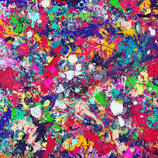 Create custom decorations for any event with photos. 32 Splatter Wall Art Ideas Art Splatter Art Abstract