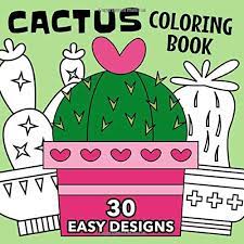 Plastic pots came into popularity as a better alternative to clay pots due to their functionality. Cactus Coloring Book 30 Easy Designs Cute Succulents In Pots Fun To Color For Toddlers Girls Boys And Kids At Heart Square Format Size 8 5x8 5 Emma Maddie 9781676023104 Amazon Com Books
