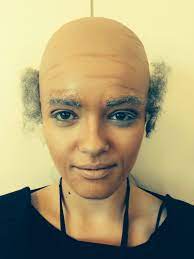 Old Bald Cap Makeup Bald Cap Old Age Makeup Balding