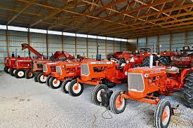 Image result for Orange Red 1972 Tractor