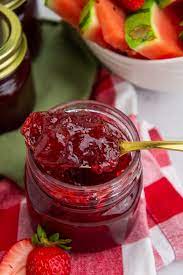 Instead of cooking the fruit with sugar until the. Strawberry Watermelon Jam The Flour Handprint
