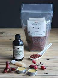 Rose Hip Lip Balm For Soothing Dry Lips Recipe The Balm Lip Balm Lip Balm Recipes