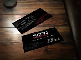 Orders under this will be charged as follows: Modern Professional Automotive Business Card Design For Euphoria Auto Works Llc By Scorpius Design Design 3764681