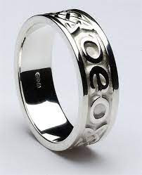 Retired Mens Silver Celtic Wedding Rings Ms Wed234 Celtic Wedding Rings Wedding Rings Celtic Wedding