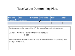 place value determining place ppt download