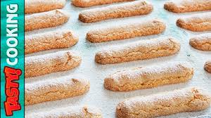 Crunchy, creamy, dreamy finger sandwichjif. Homemade Ladyfingers Recipe Savoiardi For Trifle Or Tiramisu Tasty Cooking Youtube