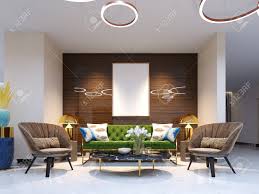 Discover images and videos about lounge from all over the world on we heart it. Reception Area And Lounge Area With Beautiful Colored Furniture A Sofa With Two Armchairs Metal Legs