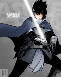 Grey Jedi Sasuke By G Matoshi On Deviantart Grey Jedi Anime Stars Naruto