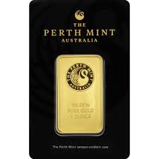 And this flexibility comes with far lower cost than purchasing equivalent quantities of 1 gram bars. Perth Mint 1 Oz 9999 Gold Bar New Silvertowne