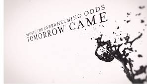 Tragedy Time Despite The Overwhelming Odds Tomorrow Came The Song Of My Soul Truly Needed This W How To Memorize Things Inspirational Words Music Quotes