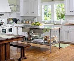 Kitchen Island Designs We Love Freestanding Kitchen Island Kitchen Island Decor Steel Island Kitchen