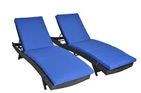 Adjustable aluminum chaise lounge chair. Jetime 2pcs Patio Black Woven Rattan Lounge Chair Outdoor Portable Chaise Couch Furniture Ajustable Wicker Pe Rattan Sunbed Garden Furniture With Royal Blue Cushion Buy Online In Bahamas At Bahamas Desertcart Com Productid