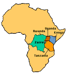 Distribution of journals in over 20 african countries. East African Research Sites