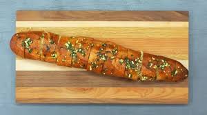 Gefulltes Knoblauchbrot Rezept Rezepte Lebensmittel Essen Knoblauchbrot
