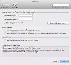 Starting with macos sierra, apple introduced an auto unlock feature that makes it easier for apple watch owners to unlock their macs, with. How To Unlock A Word Document On Mac With Without Password