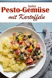 Buntes Pesto Gemuse Zu Kartoffeln Rezepte Gesund Kochen Einfach Kochen