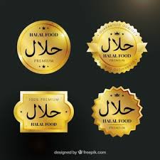 In the quran, the word halal is contrasted with haram (forbidden). Premium Vector Set Of Halal Food Badges
