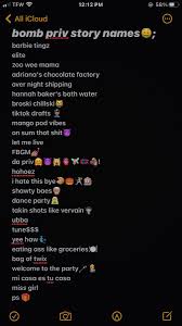 99 best snapchat private story name ideas 2020. Nicknames Priv Story Names Novocom Top