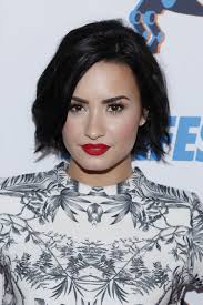 Take a look at the two edgy looks we styled her in! Demi Lovato Wavy Short Hair Coco De Luma