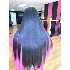 Silk Press Silk Press Natural Hair Pink And Black Hair Pressed Natural Hair