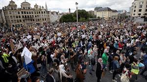 In belgium there are walloons and there are flemings: Belgian Protest For Headscarf Rights At University