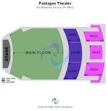 Pantages Theatre Tacoma Tickets Pantages Theatre Tacoma