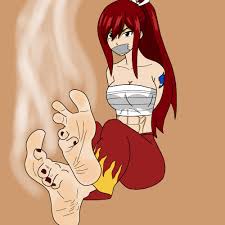 When you come to the end of a storyline, it's your turn to add a chapter! Stinky Feet Of Erza Tied By Ajstyles1234 On Deviantart