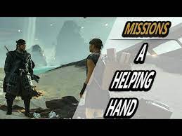 A HELPING HAND Mission - Ghost of Tsushima (IKI ISLAND DLC) Side Mission -  YouTube